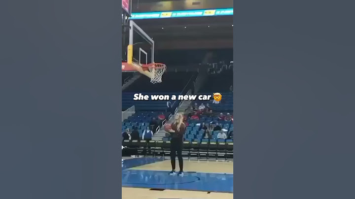 She sank EVERY SHOT to win a new car 🙌🚙 | #Shorts