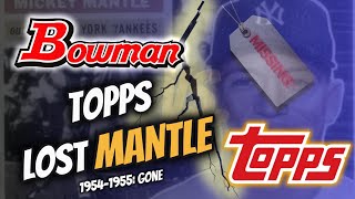 When Topps LOST Mickey Mantle (The Forgotten Rivalry)