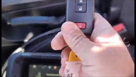 2022 Toyota Tacoma adding a spare proximity key via Smart Pro