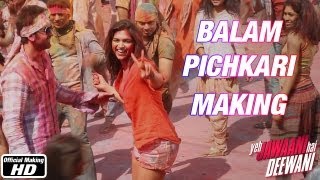 Balam Pichkari - Making - Yeh Jawaani Hai Deewani | Ranbir Kapoor, Deepika Padukone Resimi