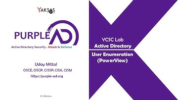 Active Directory User Enumeration using PowerView