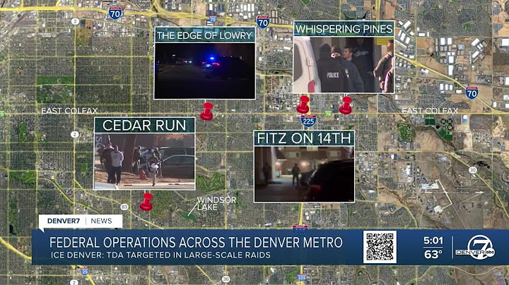 100+ suspected TdA gang members targeted in Denver metro raids: ICE