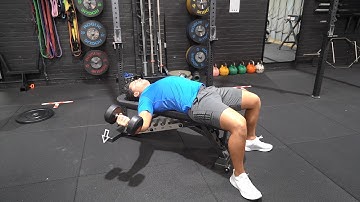 Dumbbell Fly Bench Press Eccentric | Chest | Strength and Conditioning Exercises
