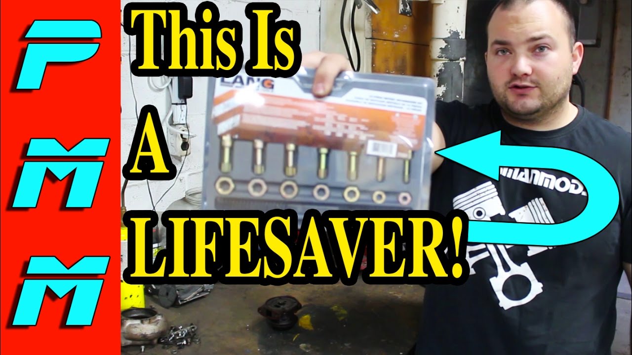 You NEED This Tool! Lang Thread Restorer Set Review Fix Stripped Nuts