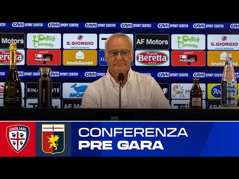 CAGLIARI - GENOA | RANIERI IN CONFERENZA STAMPA | PRE GARA, SERIE A TIM