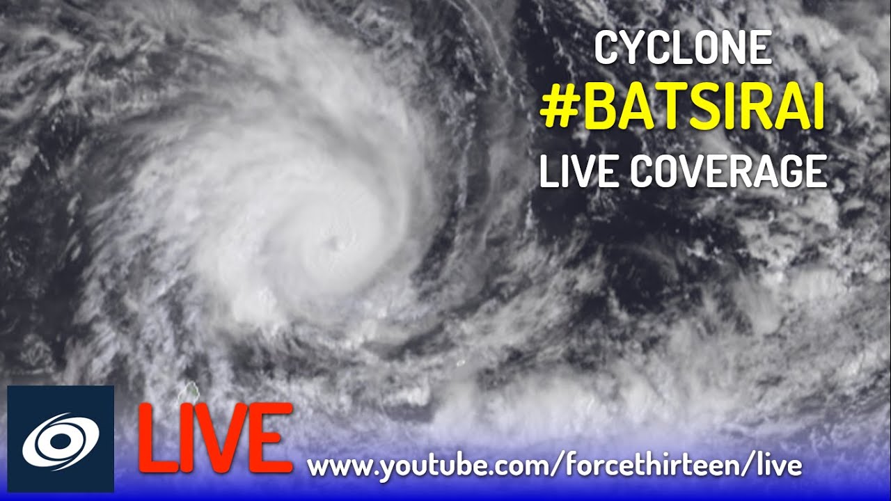 Cyclone Batsirai Live Coverage - 8pm MUT February 1st