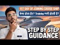 1 St Day Of Joining Cruise ship 🚢| "How to Start Your Cruise Career: A Complete Joining Process"