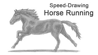 How to Draw a Horse Running