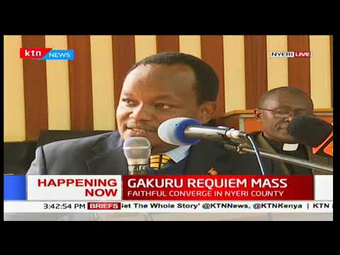 Gakuru Requim Mass Plans Gakuru Had For 2022
