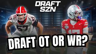 BROWNS DRAFT RUMORS - WR OR OT AT 6 QB MOCK DRAFTS - DRAFT SZN