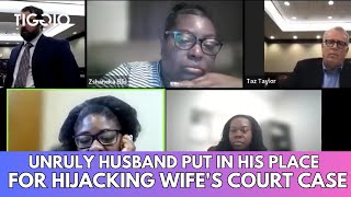 Want Justice? Watch Judge Hayward Put This Unruly Husband in Check