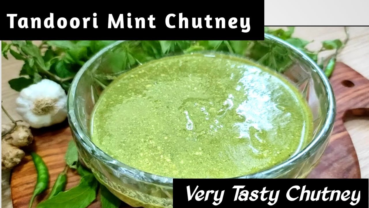 How to make tandoori chutney recipe | Tandoori chutney kaise banate hain | Mint Coriander Chutney | Plates Of Love
