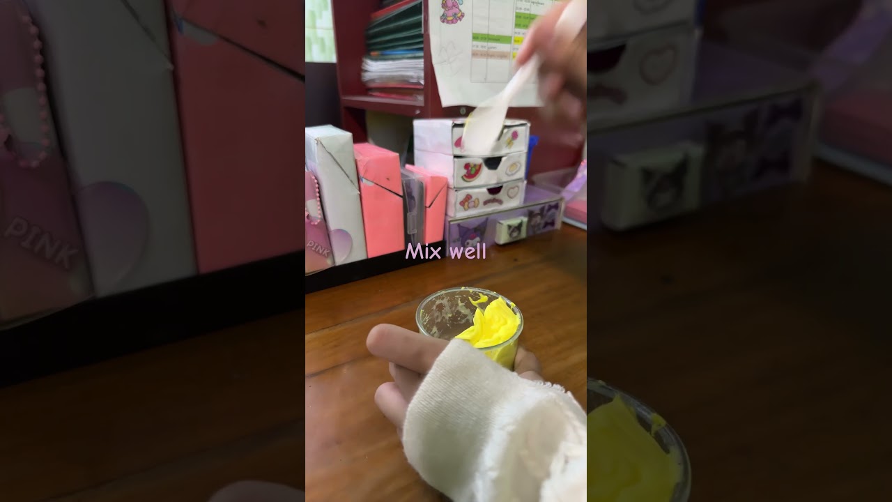 Part 1||making deco cream toploarder!!!It stick on my hand warmer..😭😭 