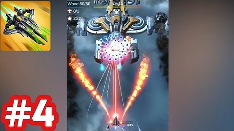 Wing Fighter - Gameplay Walkthrough - Part 4 Snowy Canyon (iOS/Android)