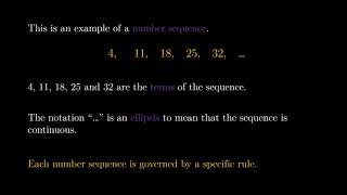Math 10 - Chapter 1: Sequences & Series - Lesson 1: Number Patterns