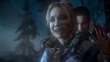 Until dawn part 2 Cat Fight !!!