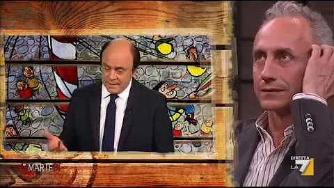 La copertina di Crozza, Crozza-Bersani: Son qui per cantarti 'Matteo, te l'avevo detto'