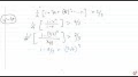 JEE MAINS 2018 The probability of a man hitting a target is 1/4. How many times must    he fire ...