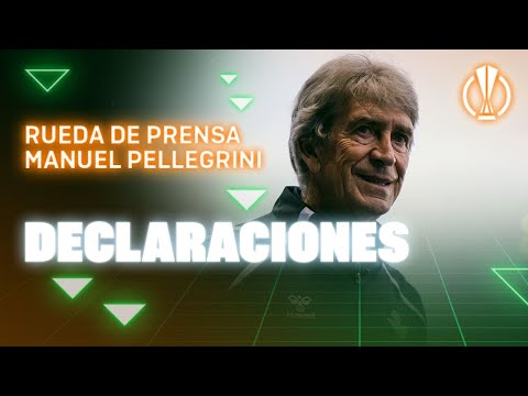 Rueda de prensa de Manuel Pellegrini tras el #KRCGenkRealBetis 🗣🎙 | Real BETIS Balompié