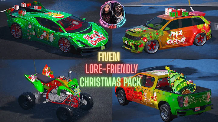 Lore - Friendly Christmas Cars Pack for FiveM 🎄 Quality Christmas Cars for Fivem / GTA 5