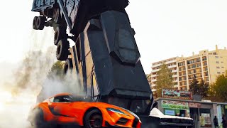 The Torreto Bros VS The Magnet Truck | Fast \& Furious 9 | CLIP