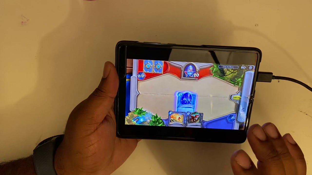 Whatiminx2 Hearthstone On The Galaxy Fold Youtube