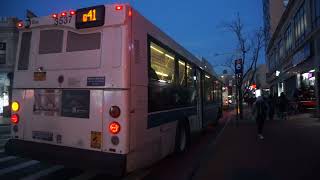 MTA Bus: Jamaica-165 St bound Orion VII HEV 3700/3537 Q41 at 147 Pl/Jamaica Av