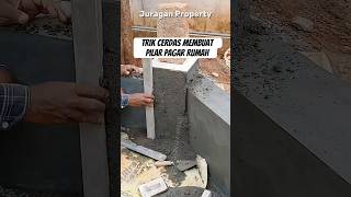 Trik membuat tiang pagar rumah #konstruksi #trending #fyp #fypシ゚viral #fypshorts #short Trik membuat tiang pagar rumah #konstruksi #trending #fyp #fypシ゚viral #fypshorts #short