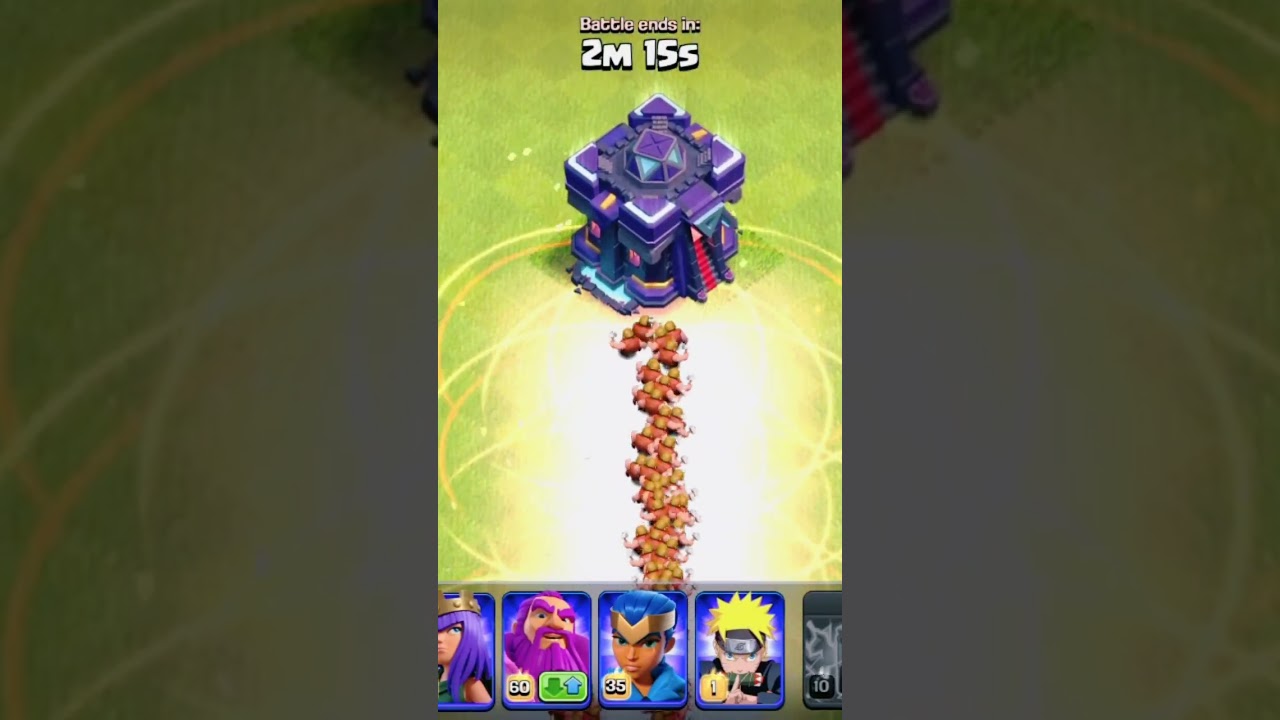 builder revenge 🗿vs shrink trap 😯|th 15 max|clash of clans