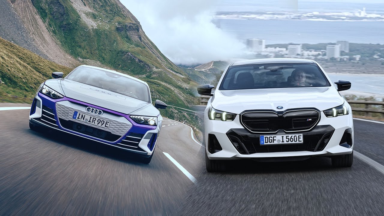New BMW i5 M60 xDrive vs Audi RS e-tron GT 2024 - EV Performance - YouTube