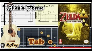 Guitar Tab - Hilda's Theme (Legend of Zelda: A Link Between Worlds) OST Fingerstyle Tutorial #Anp