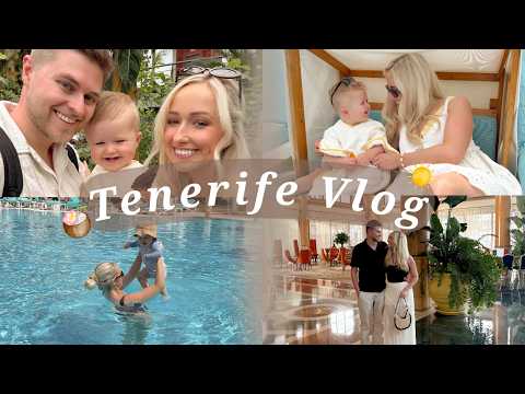 TENERIFE VLOG 2026 | Family travel vlog with our 1 year old baby | Costa Adeje | Loro Parque thumbnail