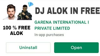 How To Get Dj Alok Character In Free || DJ ALOK IN FREE || Get Dj Alok Character In Free