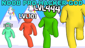Level Up Man in NOOB VS PRO VS HACKER VS GOD  @playgame24dia