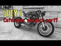 Dragstar Caferacer Project part7　DIY  フレーム塗装編