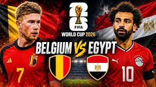 Highlights of the Belgium | Belgium 1-1 Egypt — ALL Goals of FIFA football 2026 world cup