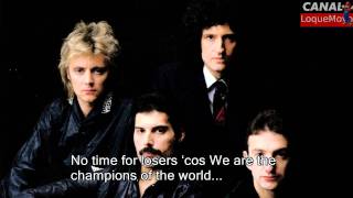 Video thumbnail of "Queen ----- "We Are the Champions""