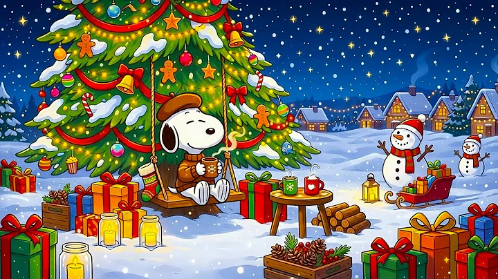 Puppy Christmas Swing 🎄🎁 Cozy Jazz Beats to Relax & Unwind | Chill Time with Lofi Hip Hop