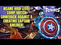 Insane High Level Comp Match Comeback Against A Cheating Captain America! - Marvel Rivals