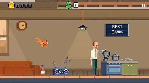 Crashy Cats (by Electric Turtle) - runner game for android - gameplay.