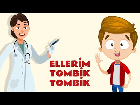 Ellerim Tombik Tombik | Türkçe Çocuk Şarkısı Eğitici Çizgi Film Bebek Şarkıları