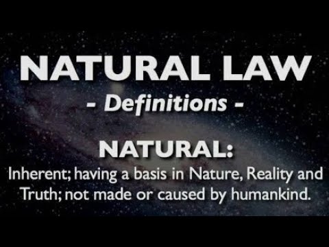 Laws of nature, prescriptive or descriptive? - YouTube
