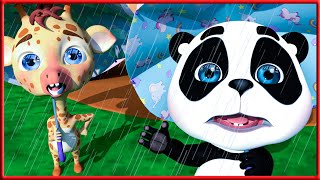 Rain, Rain, Go Away and Many More Videos S3, rain. E16 2022  Baby Panda,  best for kids.