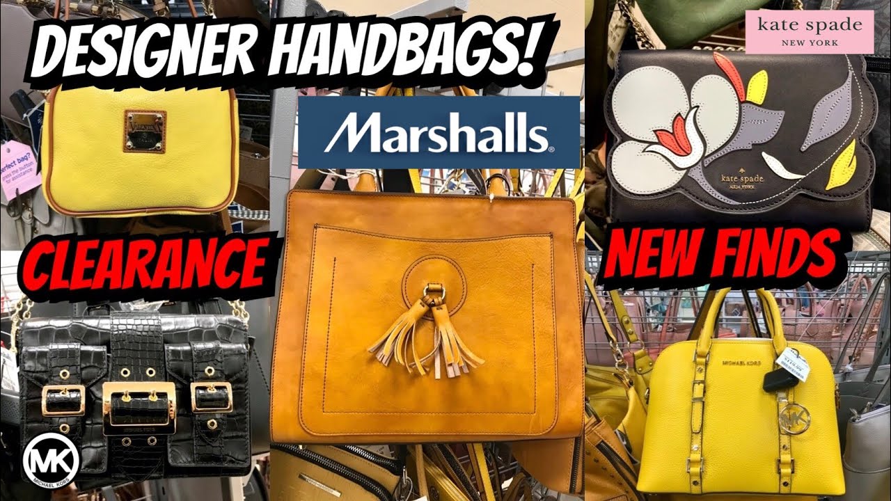Marshalls Shop With Me CLEARANCE Designer Handbags & More NEW FINDS TOO! 