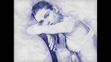 Pen Sketch Photoshop Effect Tutorial