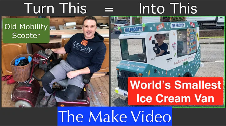 Transforming a Mobility Scooter into the World's Smallest Ice Cream Van! DIY Build