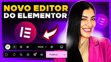 Elementor MUDOU! Conheça a NOVA BARRA do Editor do Elementor [Novidade Barra Superior Elementor]