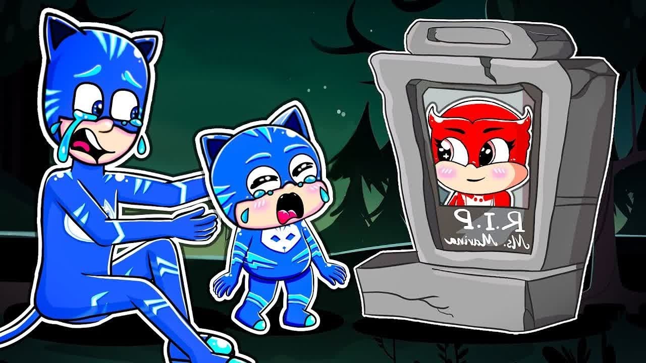Rich Gekko and Poor Catboy chasing Owlette ! Who will win | Pj Masks 2D ...