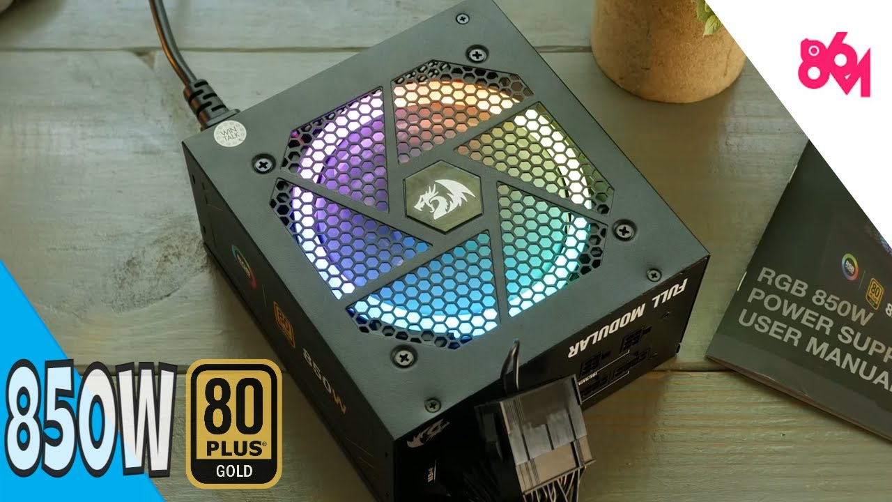 ALIMENTATION PC 850 WATTS RGB Power Supply 850W Fully Modular 80+