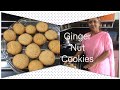 Ginger Nut Cookies  !!   No oven !!   Simple & Tasty!   No maida!